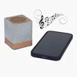 Grayson 5W RPET & Cork Wireless Speaker — view 8