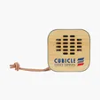 Asher 3W Recycled Aluminum / Bamboo Wireless Speaker — view 2