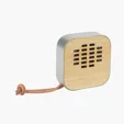 Asher 3W Recycled Aluminum / Bamboo Wireless Speaker — view 3