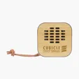 Asher 3W Recycled Aluminum / Bamboo Wireless Speaker — view 5
