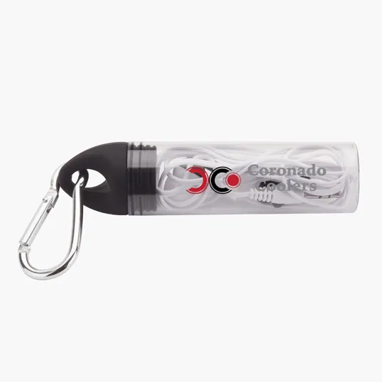 Melodia Stereo Earbuds with Clear Case — view 3