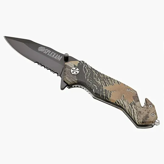 Nutwood Camo Rescue Knife — view 3