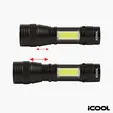 iCOOL Woodland Mini Rechargeable Tactical Flashlight — view 6