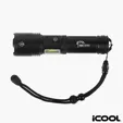 iCOOL Longmont Rechargeable 1000-Lumen Aluminum Tactical Flashlight — view 2