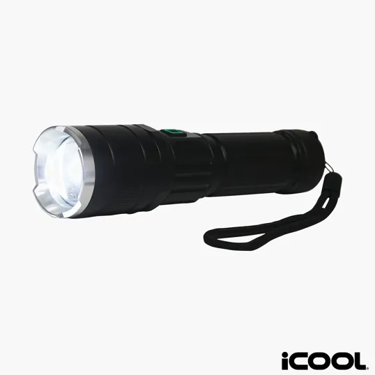 iCOOL Telluride Rechargeable 480-Lumen Aluminum Tactical Flashlight — view 5