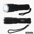 iCOOL Telluride Rechargeable 480-Lumen Aluminum Tactical Flashlight