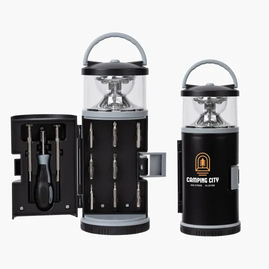 Archard LED Lantern with 11-Piece Tool Kit