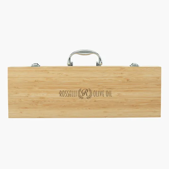 Cleveland 5-Piece Bamboo BBQ Set — view 2