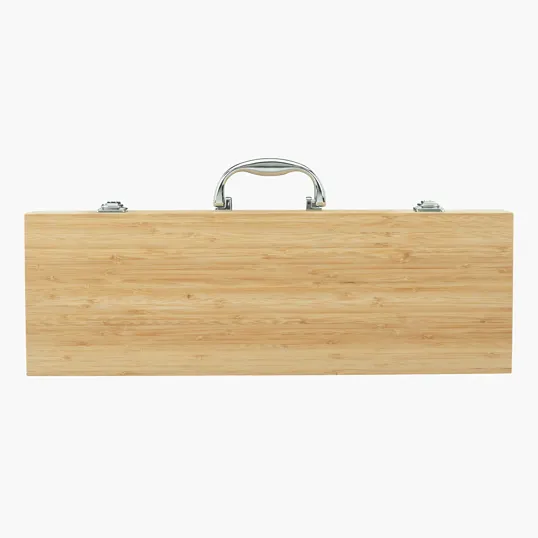 Cleveland 5-Piece Bamboo BBQ Set — view 3