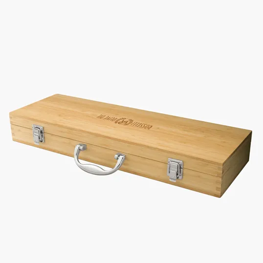 Cleveland 5-Piece Bamboo BBQ Set — view 4