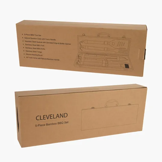 Cleveland 5-Piece Bamboo BBQ Set — view 7