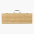 Cleveland 5-Piece Bamboo BBQ Set — view 3