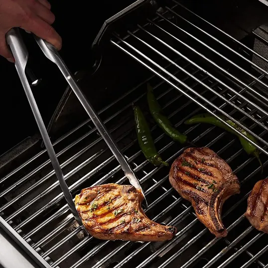 Grillight® Premium Stainless Steel LED Grill Set — view 2