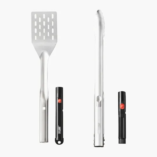 Grillight® Premium Stainless Steel LED Grill Set — view 5
