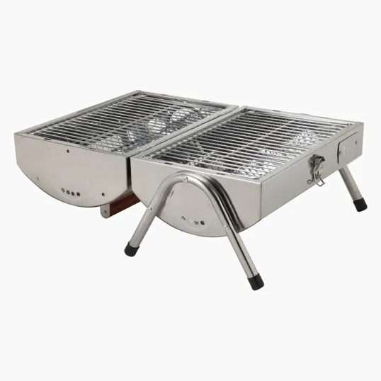 Cambria Stainless Steel Portable BBQ Grill — view 3