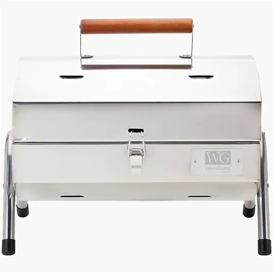 Cambria Stainless Steel Portable BBQ Grill — view 5