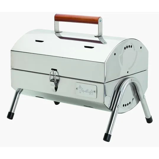 Cambria Stainless Steel Portable BBQ Grill — view 6