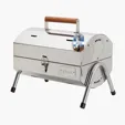 Cambria Stainless Steel Portable BBQ Grill