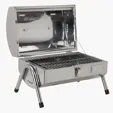 Cambria Stainless Steel Portable BBQ Grill — view 2