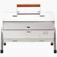 Cambria Stainless Steel Portable BBQ Grill — view 5