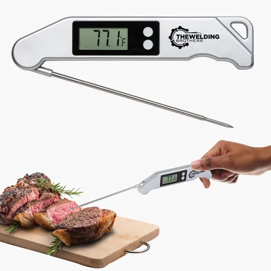 Chef Digital BBQ Thermometer with Foldable Probe
