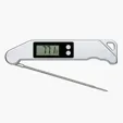 Chef Digital BBQ Thermometer with Foldable Probe — view 4