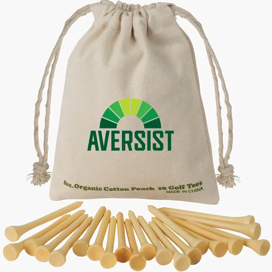 Solvang Golf Tees Set with Cotton Drawstring Bag — view 2