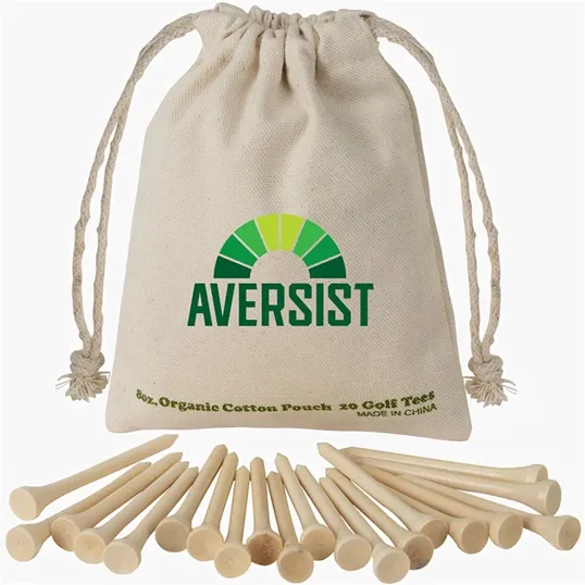 Solvang Golf Tees Set with Cotton Drawstring Bag — view 3