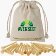 Solvang Golf Tees Set with Cotton Drawstring Bag — view 2