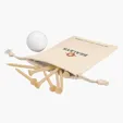 Solvang Golf Tees Set with Cotton Drawstring Bag — view 5