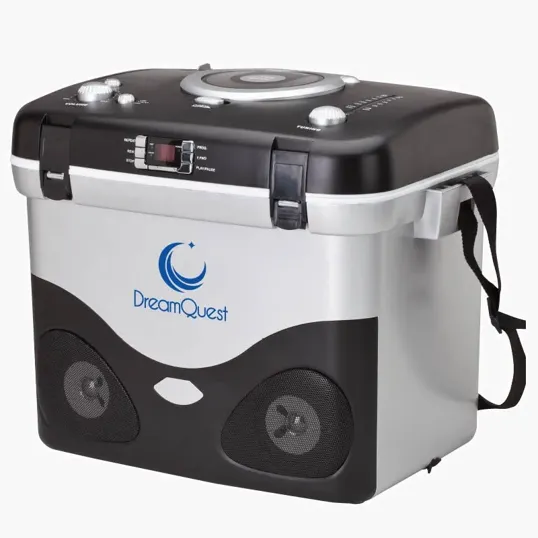 CD/AM/FM Radio Cooler, 30 Can, 20 Liter