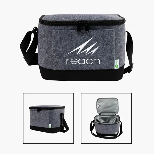 Sovrano Echo RPET Felt 9-Can Lunch Cooler