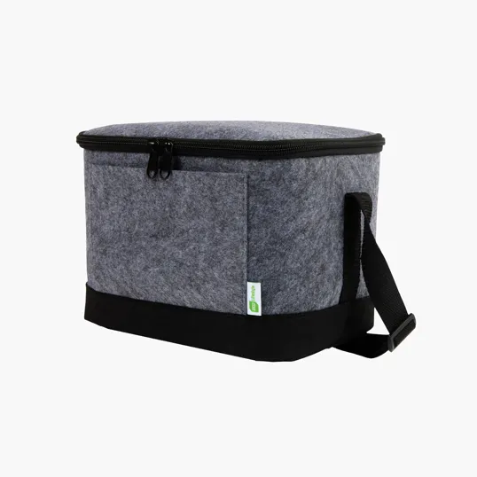 Sovrano Echo RPET Felt 9-Can Lunch Cooler — view 3