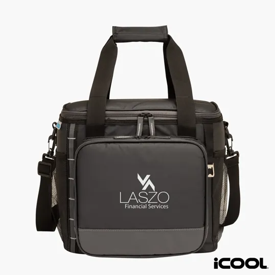 iCOOL® Denver 24-Can Cooler Bag — view 3