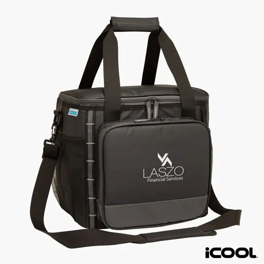 iCOOL® Denver 24-Can Cooler Bag — view 6