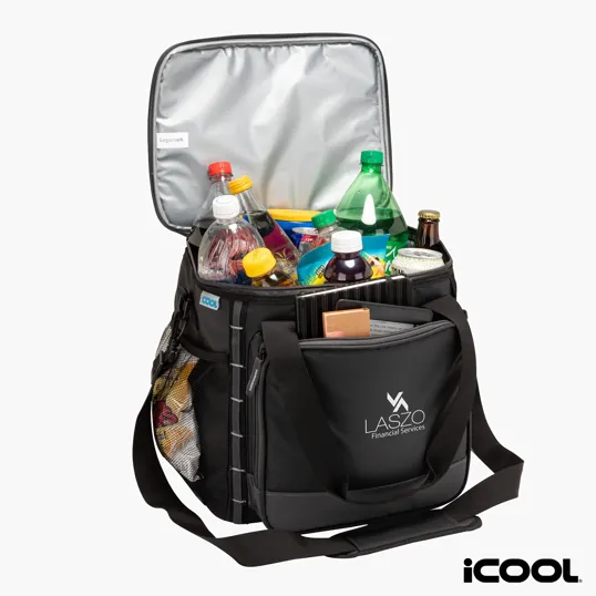 iCOOL® Denver 24-Can Cooler Bag — view 8