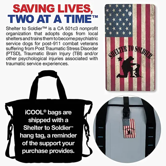 iCOOL® Aspen 24-Can Cooler Bag — view 2