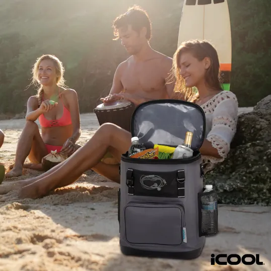 iCOOL® Xtreme Tucson 18-Can Backpack Cooler — view 12