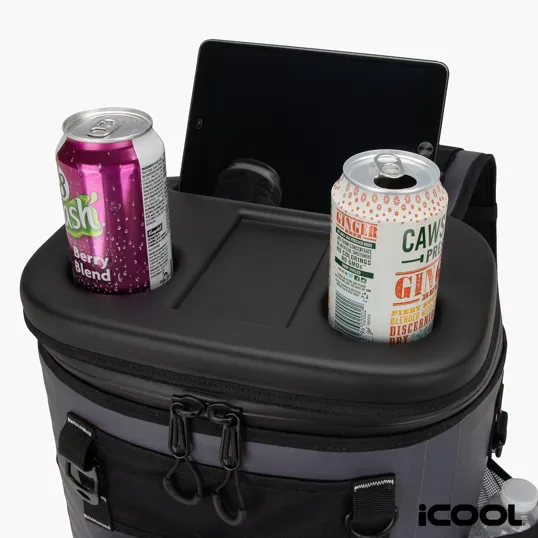 iCOOL® Xtreme Tucson 18-Can Backpack Cooler — view 8