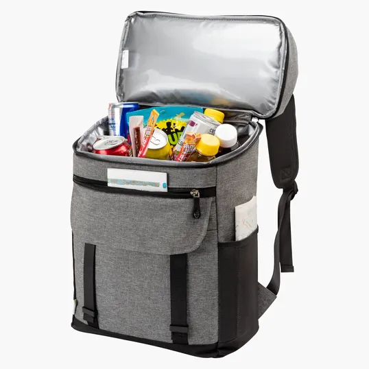 Logan RPET 18-Can Backpack Cooler — view 8