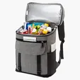 Logan RPET 18-Can Backpack Cooler — view 8