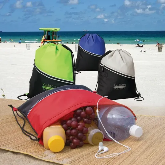 Mazzo Drawstring Cooler Bag — view 11