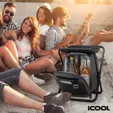 iCOOL® Cape Town 20-Can Backpack Cooler Chair — view 12