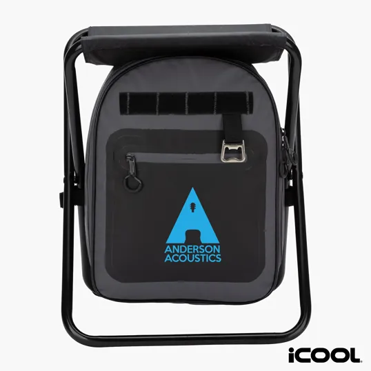 iCOOL® Cape Town 20-Can Backpack Cooler Chair — view 3