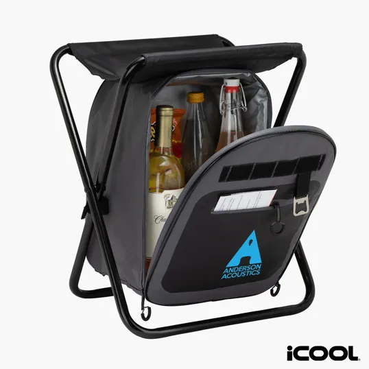 iCOOL® Cape Town 20-Can Backpack Cooler Chair — view 5