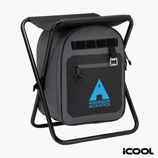iCOOL® Cape Town 20-Can Backpack Cooler Chair — view 6