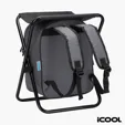 iCOOL® Cape Town 20-Can Backpack Cooler Chair — view 8