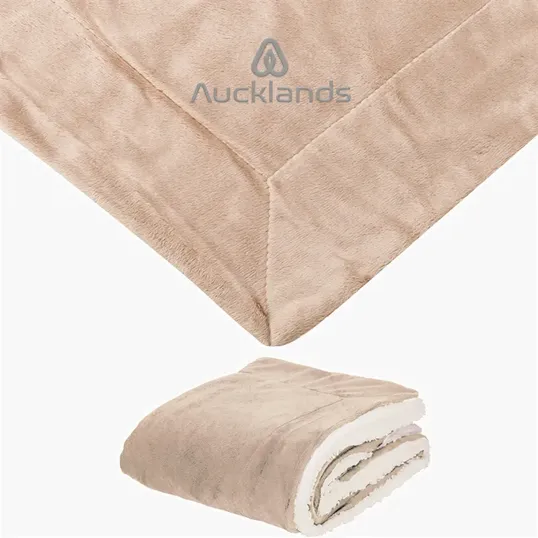 Brookline Micro Mink Sherpa Blanket — view 4