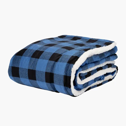 Brookline Micro Mink Sherpa Blanket — view 13
