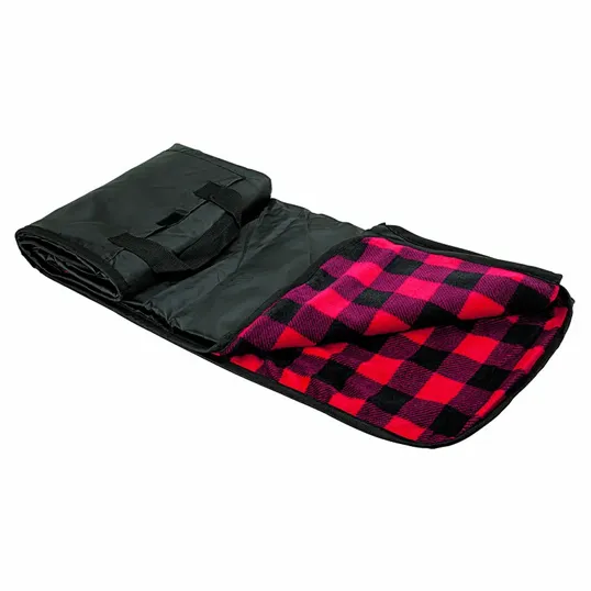 Fairview Fleece Picnic Blanket, 50" x 60" — view 9